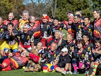 NZL CAN Christchurch 2018APR23 GO Team Dingoes AllKyoto 005 : - DATE, - PLACES, - SPORTS, - TRIPS, 10's, 2018, 2018 - Kiwi Kruisin, Alice Springs Dingoes Rugby Union Football Club, All Kyoto Senior Ma-I-Ko, April, Canterbury, Christchurch, Day, Golden Oldies Rugby Union, Japan, Monday, Month, New Zealand, Oceania, Rugby Union, South Hagley Park, Teams, Year